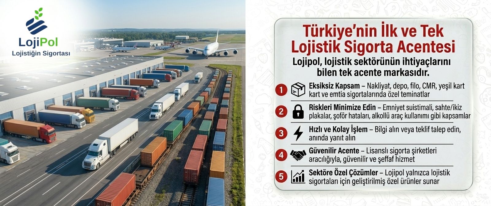 Lojipol Lojistik Özel Teminat Yapısı